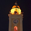 Particolare notturno torre dell orologio - Rossano (Calabria)